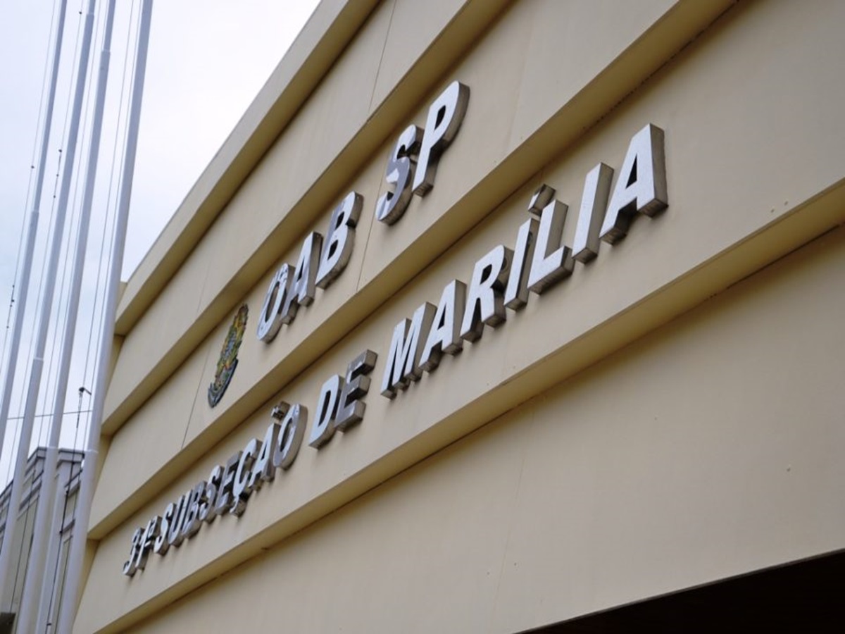 OAB Marília: evento sobre justiça restaurativa é adiado para terça-feira