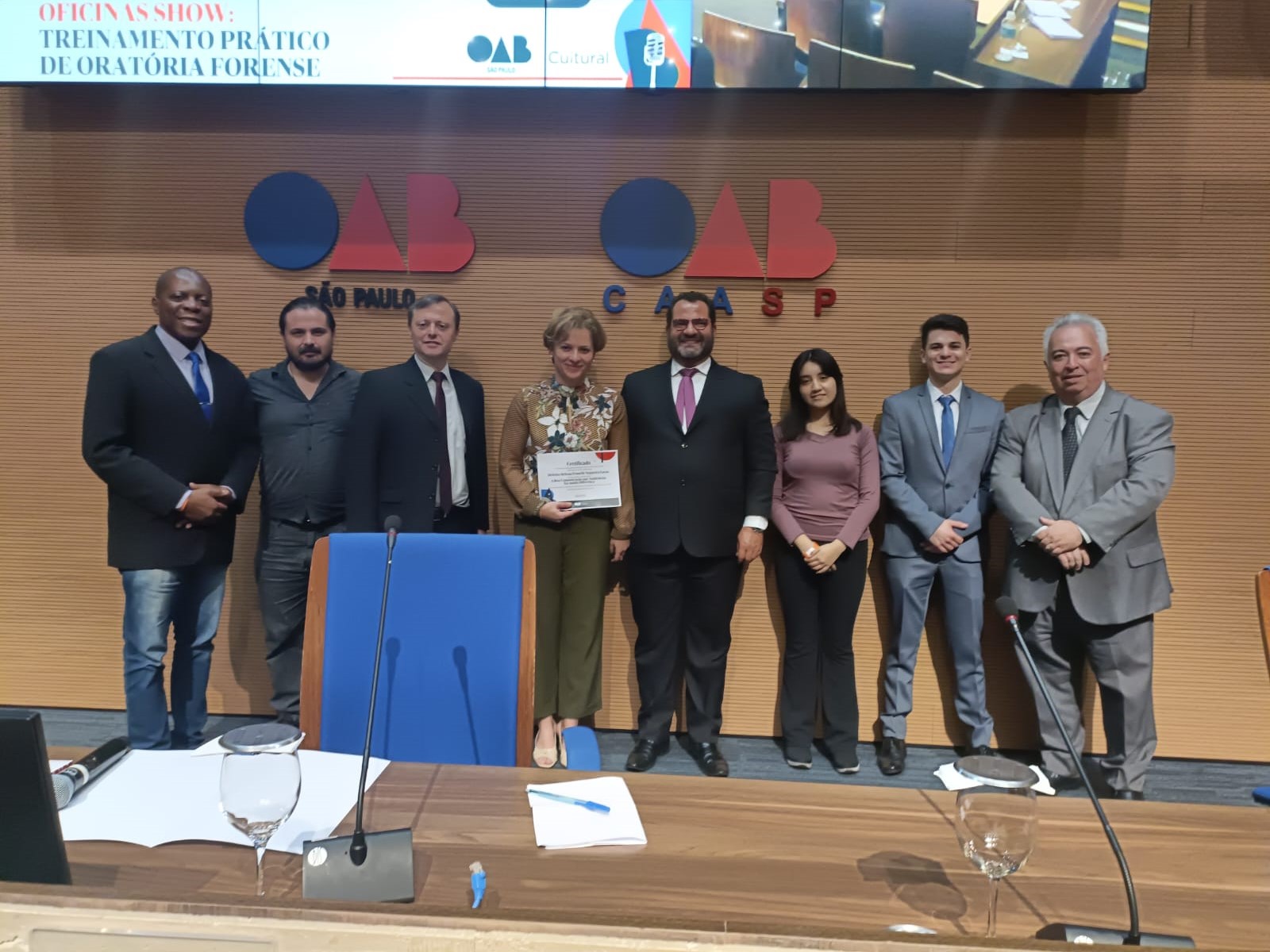 Oficinas Show: Treinamento Prático de Oratória Forense promove capacitação da advocacia e estudantes de Direito