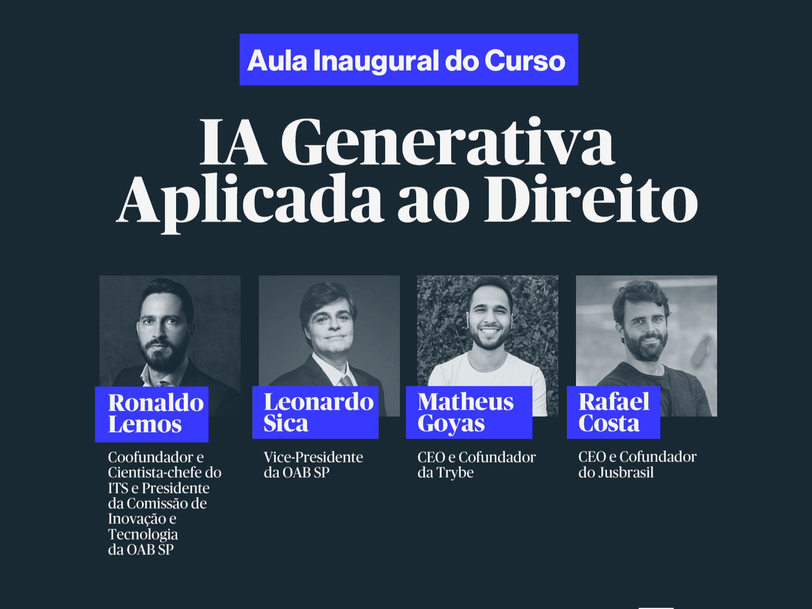 OAB SP lança curso gratuito de IA generativa aplicada ao Direito