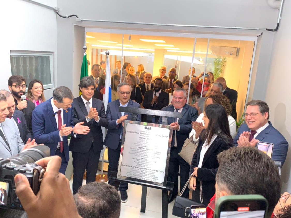 OAB SP e CAASP inauguram nova sede regional em São Bernardo do Campo