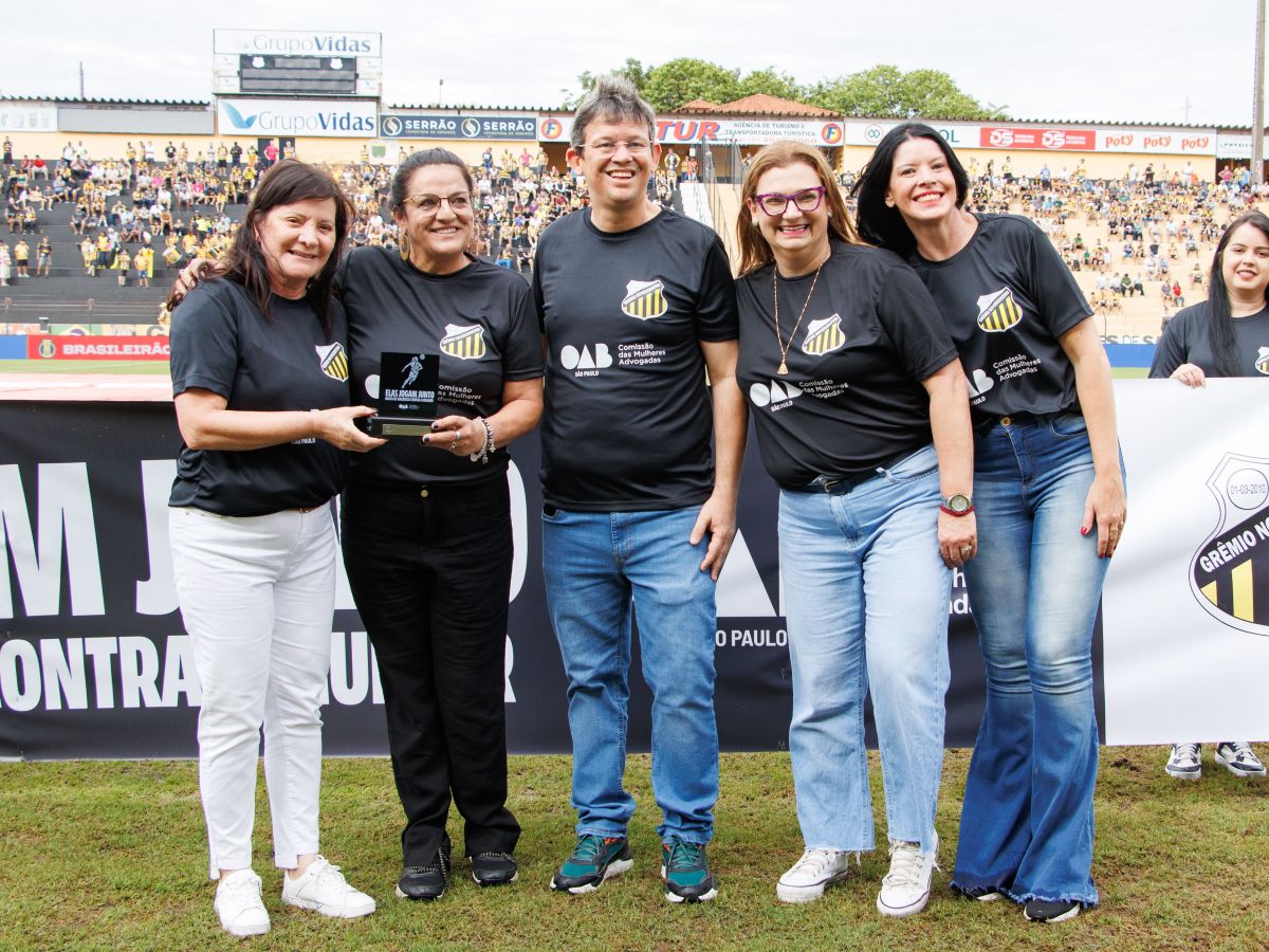 Novorizontino adere à campanha ‘Elas Jogam Junto’ e reforça mensagem contra a violência de gênero