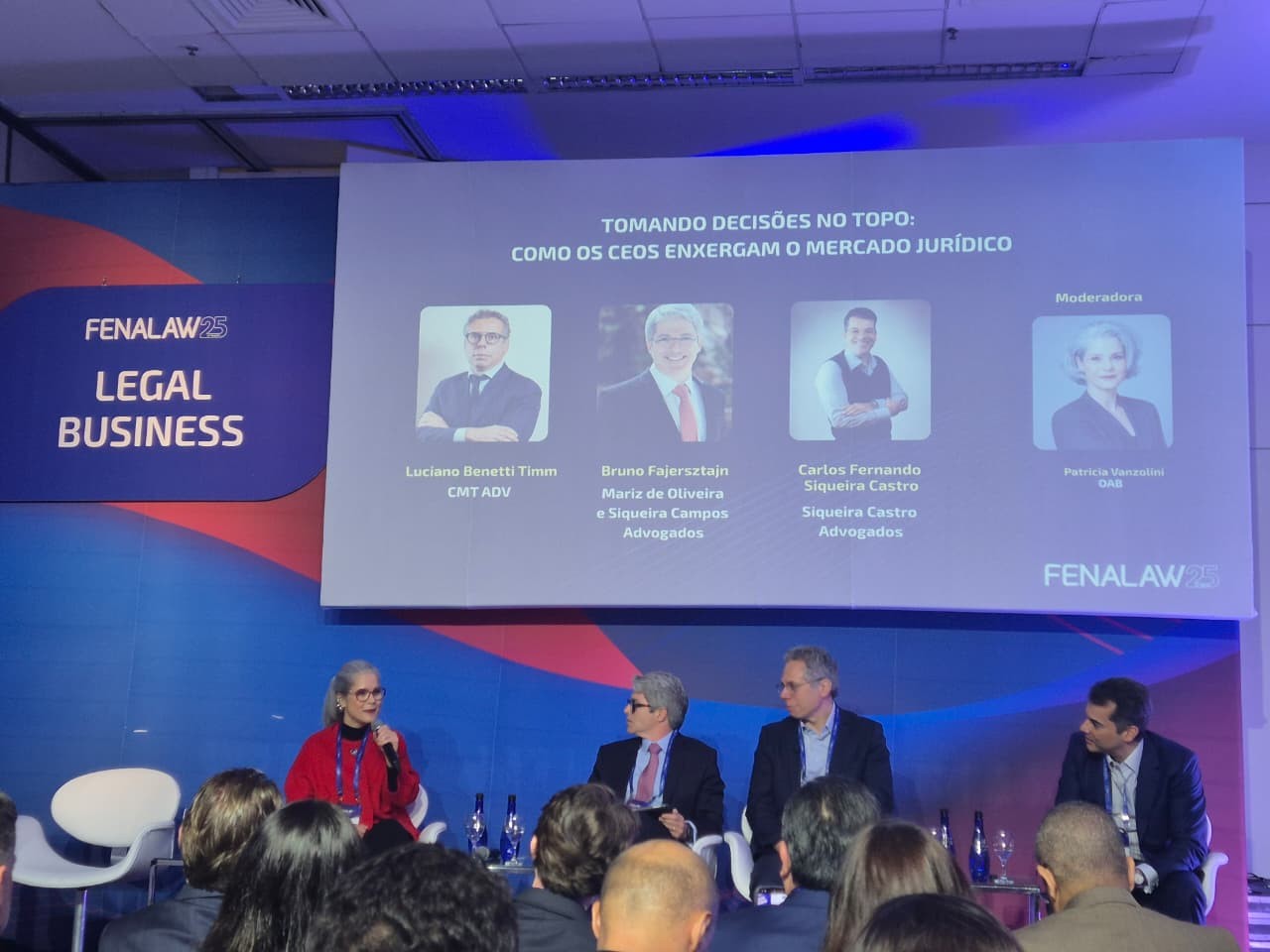 CEOs de diferentes modelos de escritórios de advocacia falam sobre desafios da área na Fenalaw 2025