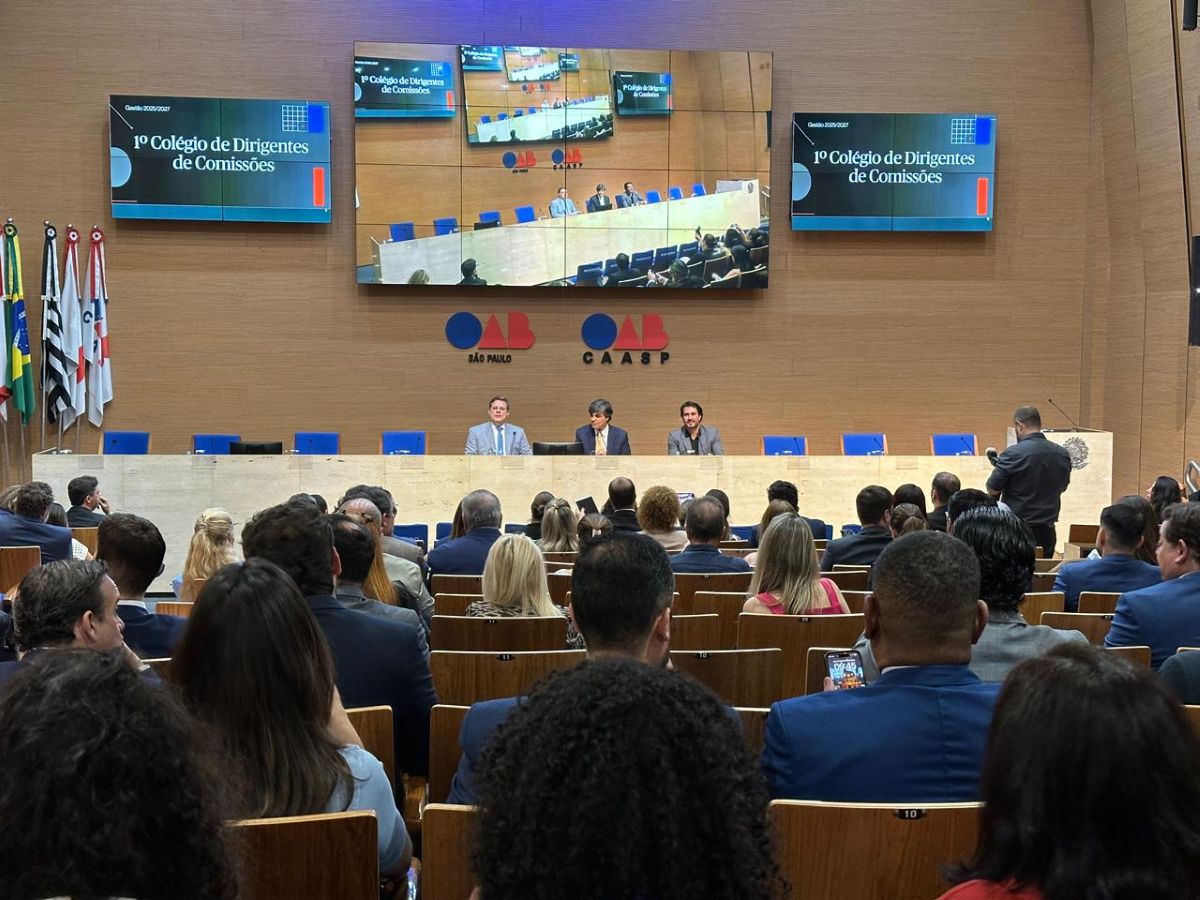 1º Colégio de Dirigentes de Comissões da OAB SP reúne presidentes, apresenta pesquisas inéditas e traça diretrizes para 2026