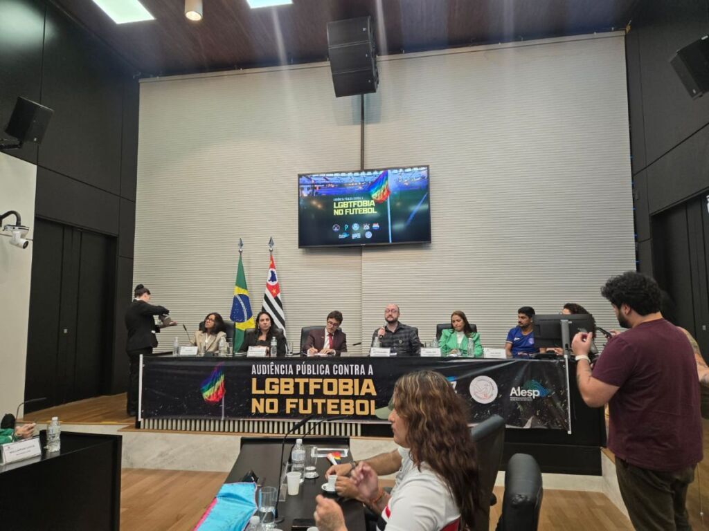 Futebol sem ódio: Comissão de Diversidade Sexual e de Gênero da OAB SP participa de audiência pública na Alesp sobre LGBTfobia nos estádios