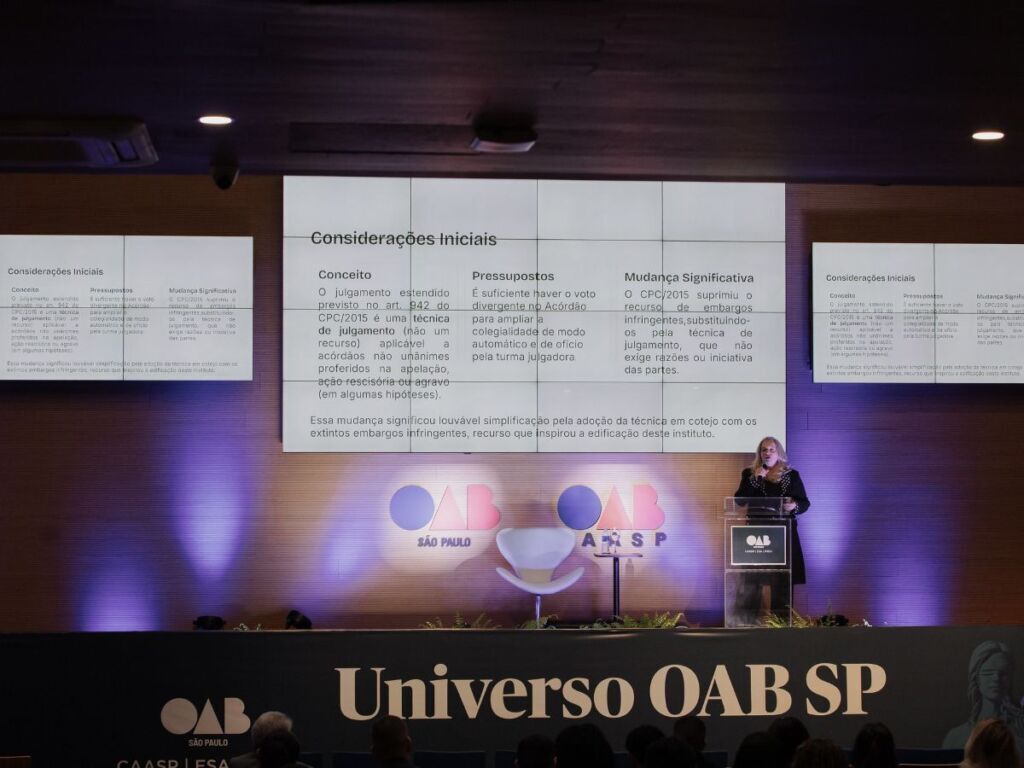Jornada Cultural tem dia voltado para desafios e estratégias nos recursos aos tribunais superiores