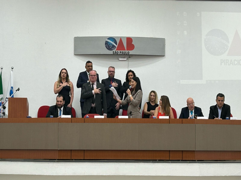 Vice-presidente da OAB SP prestigia cerimônia de posse da diretoria da Subseção de Piracicaba