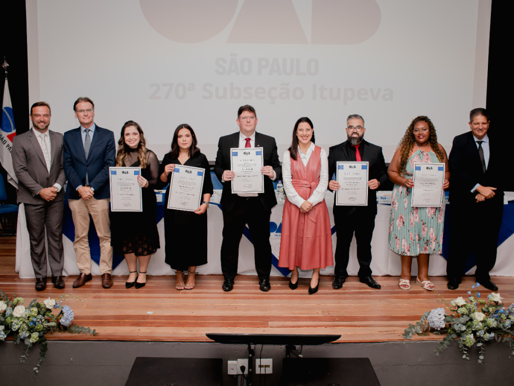 Vice-presidente da OAB SP participa da cerimônia de posse da diretoria da Subseção de Itupeva