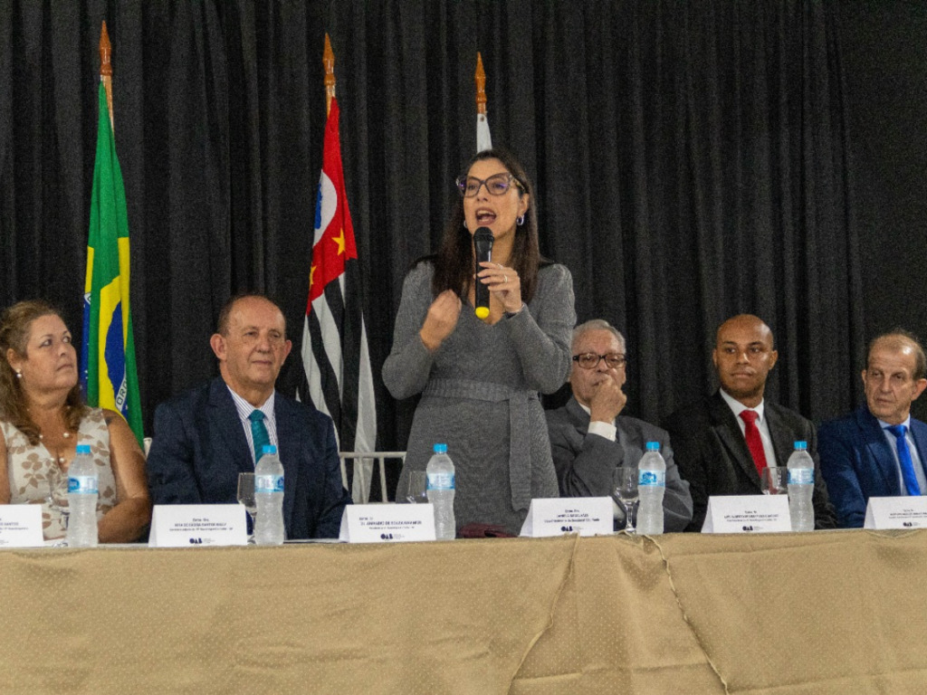 Vice-presidente da OAB SP participa da cerimônia de posse da diretoria da Subseção de Guaratinguetá
