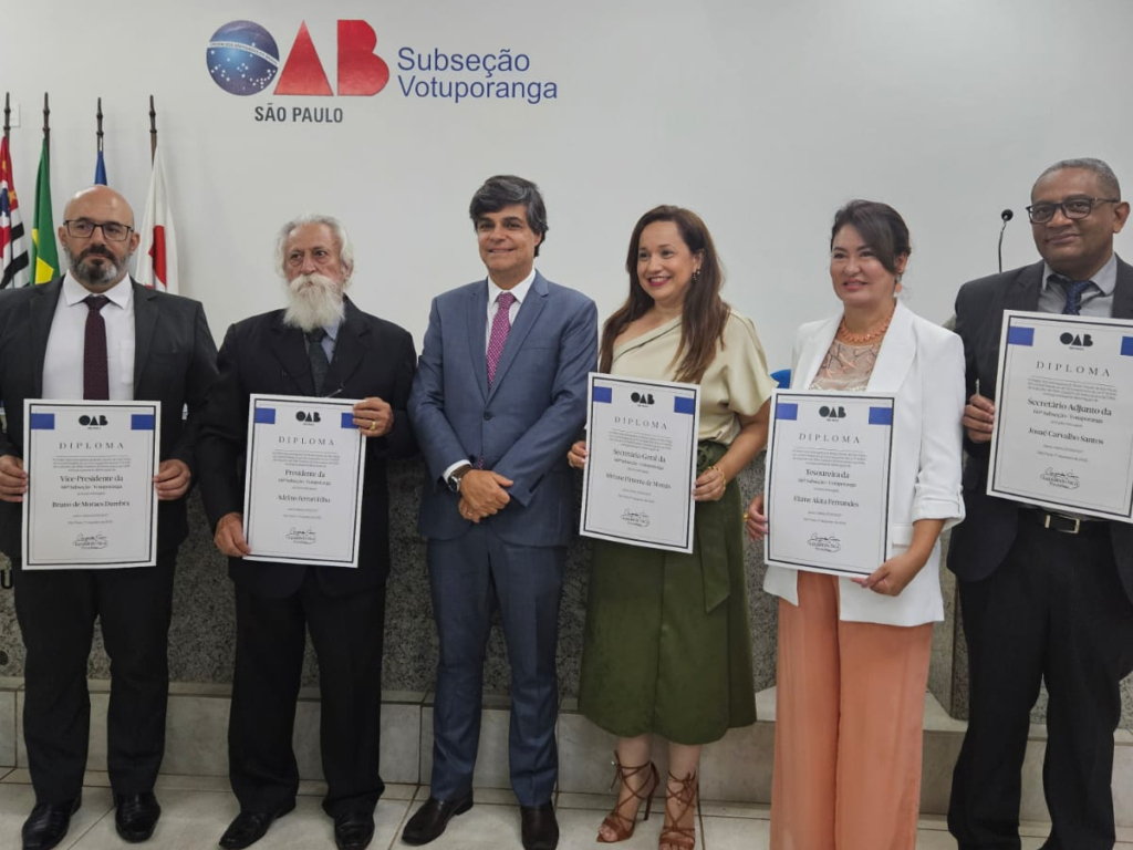 Presidente da OAB SP participa da cerimônia de posse da diretoria da Subseção de Votuporanga