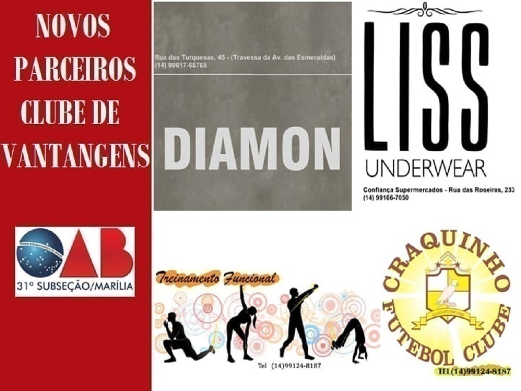 Clube de Vantagens OAB Marília tem novos parceiros