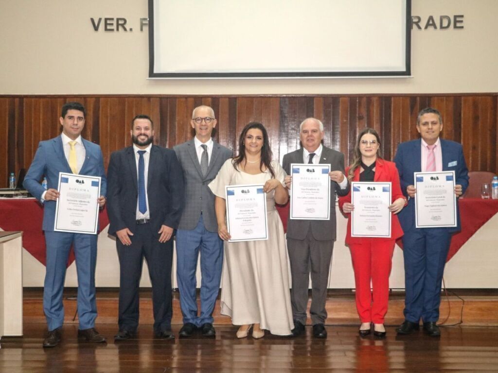 Solenidade celebra posse festiva da diretoria da OAB Pirapozinho