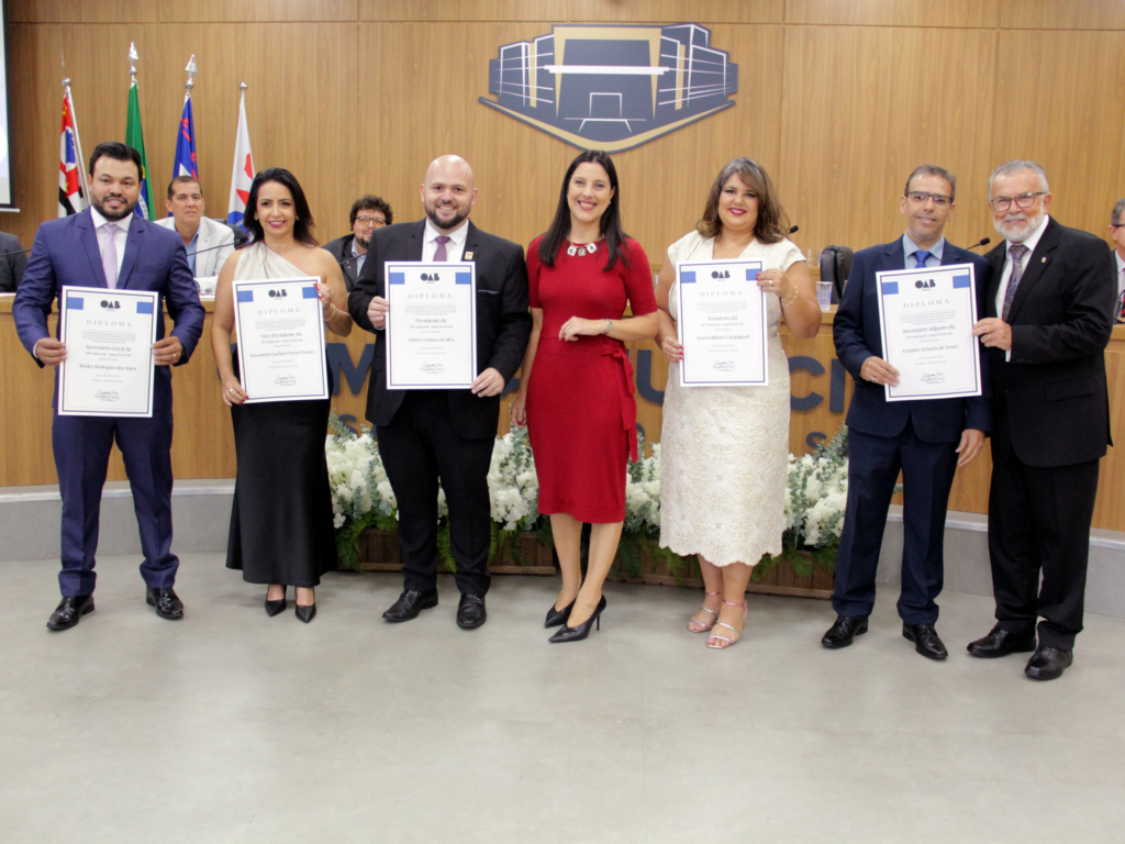 Vice-presidente da OAB SP participa da cerimônia de posse da diretoria da Subseção de Santa Fé do Sul