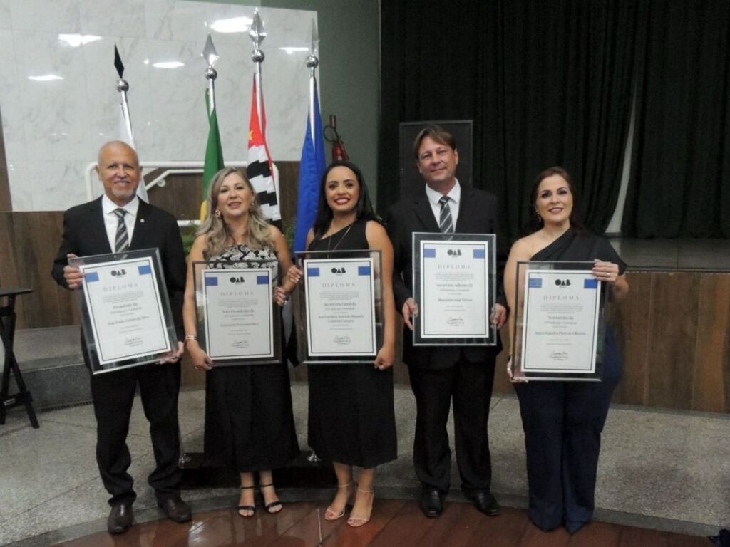 Cerimônia solene marca posse da nova diretoria da Subseção de Cosmópolis