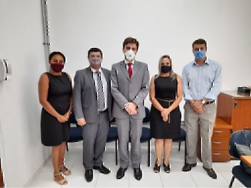 Reunião com o Juiz Diretor do Fórum da Comarca de Itanhaém
