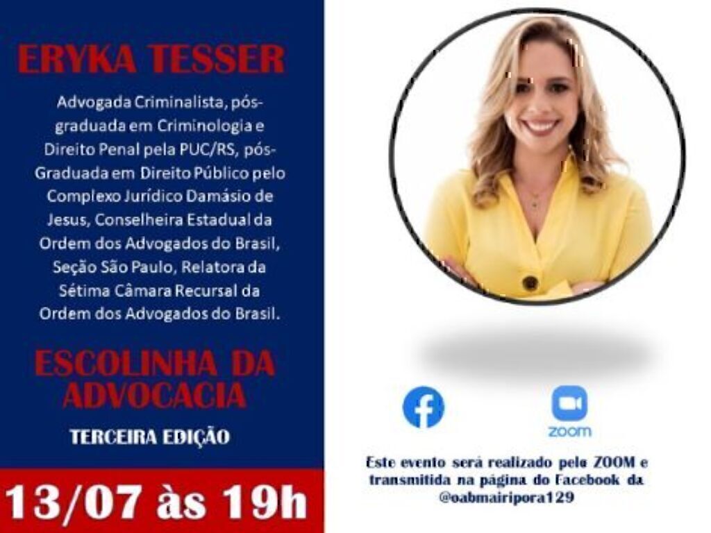 Segundo dia - Escolinha da Advocacia