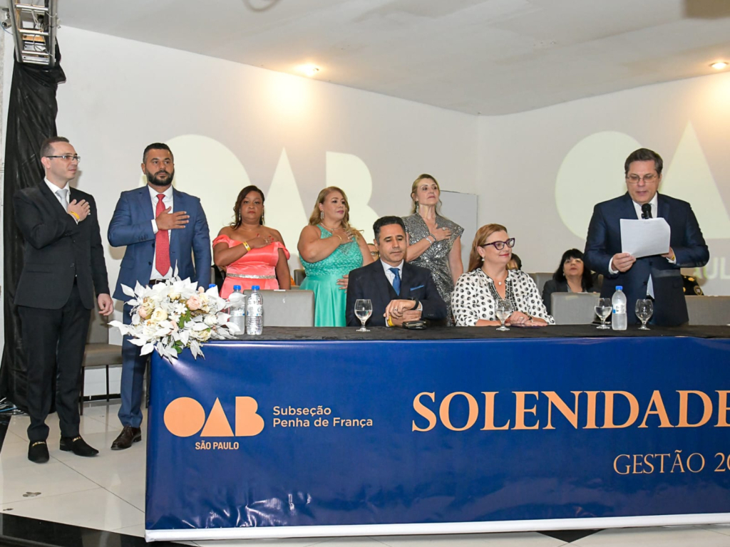 ​Dirigentes da OAB SP participam da cerimônia de posse da diretoria da Subseção de Penha de França
