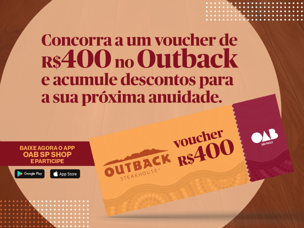 OAB SP Shop promove campanha no Mês da Advocacia com sorteios semanais