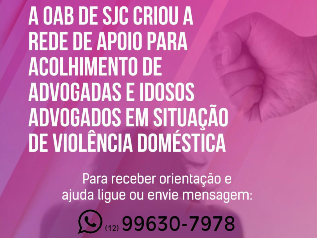 Rede de Apoio para Acolhimento de Advogadas e Idosos Advogados Em Situação de Violência Doméstica