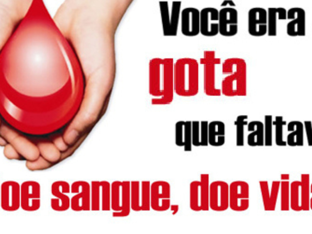Campanha de doação de sangue