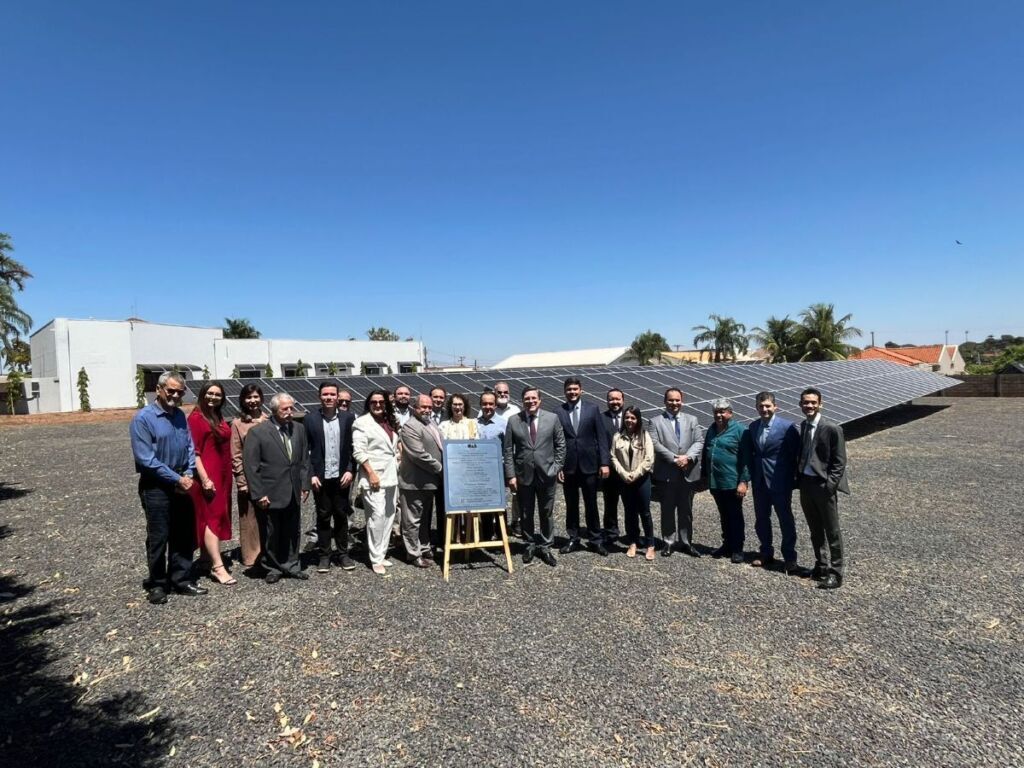 OAB SP inaugura usina fotovoltaica na Subseção de Nhandeara