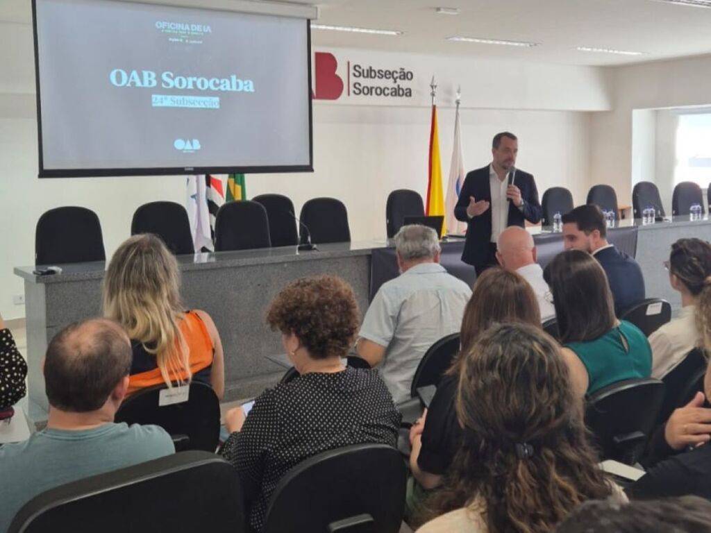 Advocacia de Sorocaba e região recebe Oficina de Inteligência Artificial na Prática